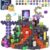 Magnetic Blocks – Mine Magnet World Building Toys for Kids Ages 4-6 6-8 8-12, STEM Magnetic Building Blocks Kids Sensory Toys Games, Gift for 3+ Year Old Boys and Girls