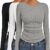EKOUAER Womens Long Sleeve Shirts 3 Packs