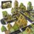 GobiDex Army Toys Magnetic Tiles Building Blocks Set for Kids Ages 3+
