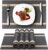 HOOMIL Placemats Set of 6, Heat Resistant Non-Slip Place Mats for Dining Table, Washable Durable PVC Vinyl Woven Table Mats, 18″ x 12″ – Brown