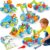 MOONTOY STEM Toys for 3 4 5 6 7 8+ Year Old Boy Birthday Gift, Building Toys for Kid Age 4-8 5-7 6-8 8-12, Preschool Educational Stem Kit Creative Activities for Boys Girls Christmas Idea Gift 118pcs