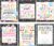 Hadley Designs Math Motivational Posters – 6 Math Posters for Middle School, Elementary School & High School Classroom Must Haves, Teacher Supply for Bulletin Board Set and Composition Classroom Decor