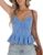 BISUAL Peplum Denim Top