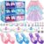 LJZJ Princess Dress Up Toys & Jewelry Boutique, Girls Role Play Gift for 3+ Year Old Girl Toddler ​B-Day Party Favors