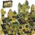 GobiDex 100PCS Army Magnetic Tiles Building Set, STEM Toys for Boys 3+