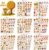 HSHFAMIIY Fall Stickers for Kids