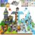 144PCS Magnetic Blocks – Mine Magnet World Chess Set, Magnetic Building Toys Games for Kids Ages 5-7 6-8 8-12, Magnet Blocks Kids Toddler Toys, Ideal Gifts for Boys & Girls Ages 3+