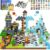 144PCS Magnetic Blocks – Mine Magnet World Chess Set, Magnetic Building Toys Games for Kids Ages 5-7 6-8 8-12, Magnet Blocks Kids Toddler Toys, Ideal Gifts for Boys & Girls Ages 3+