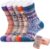 SISOSOCK 5 Pairs Soft Cozy Comfortable Socks