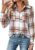 Sampeel Womens Button Down Shirts