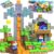 Soyee Magnetic Blocks Travel Toys with Metal Tin Travel Essentials STEM Learning Outdoor Building Kids Toddler Toys & Birthday Gifts for Boys Girls Ages 3+