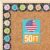 50ft Bulletin Board Borders Trim – Classroom Borders for Bulletin Board Decorations, Daycare Teacher Must Haves, Home & Office DIY Supplies, Smiley Back to School & Workplace Events Party Decor