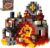 idoot 100PCS Magnetic Blocks, Monster Building Toys for Kids Ages 3+ | 0.8 Inch Magnetic Building Cubes for Group Play, Hands-On Learning, School STEM Toys, Sensory Gifts for Boys and Girls