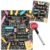 My First Day of School Sign with Marker -11″x14″ Double-sided & Reusable Back to School Sign Board and Photo Prop for First and Last Day, Kindergarten PreK Preschool Chalkboard Back to School Supplies