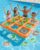Giant Inflatable Tic Tac Toe Pool Game