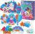 Poke Art Kit for Girls Ages 4-8 | Princess Theme DIY Craft Kit | Mess-Free Fabric Puncture Painting | Creative Activity Gift for 6-12 Year Old Girls | Birthday Party Art Set