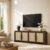 ORVESINO 65″ Rattan TV Stand with Storage
