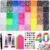 40000 Pcs Resin Jelly Rhinestones for Bedazzling Kit, 40 Colors