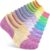 Compression No Show Athletic Womens Socks Running Cushioned 5-6 Pairs
