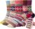 Womens Socks 5 Pairs Wool Warm Cotton