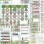 Decorably 137 Pcs Cutouts Inspirational Cactus Calendar Bulletin Board Set