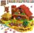 idoot 100PCS Magnetic Building Blocks Set, Farm Themed Kids Magnetic Blocks STEM Toys, Montessori Education for Boys and Girls, Christmas and Birthday Gifts for 3 4 5 6 7 8 9 10 11 12 Years Old