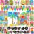 BenLouis 96Pcs Hawaiian Luau Party Favors Aloha Summer Tiki Theme Coloring Books Crayons Sticker Set Bulk for Kids Beach Pool Birthday Goodie Bag Stuffer Classroom Gifts Rewards Craft Pinata Fillers