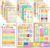 Hadley Designs 16 Educational Posters for Classroom Must Haves – Laminated Pre-K Posters for Toddler Homeschool Essentials, Toddler & Preschool Learning Activities, Kindergarten Classroom Decor