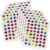 9600pcs / 200Sheets Silver Star Stickers, Reward Stickers for Classroom (Multicolor,960 Pieces)