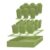 9 Cells Plant Germination Trays Detachable Mini Greenhouse Extra-Thick for