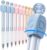 9 PACK Gel Pens, 0.5mm Black Ink Fidget Pen, Fine Point Smooth Writing Pen, Quick Drying Journaling Pens, Creative ABCD Roller Ball Pens for Office, Note Taking, School Supplies, Nurse Aesthetic