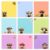 9 Pads Highland Cow Themed Sticky Notes, Cute Self-Stick Notepads, Adhesive Memo Pads Note Card, Funny Office Decor Gifts, Desk Accessories for Students, Teacher and School Supplies, 3x3in