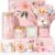 9PCS Luxury Self Care Gift Set for Women,New Mom Gifts for Women,Birthday Gifts Unique Spa Gift Basket,Holiday Mothers Day Christmas Presents for Mom Her Friend