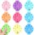 9 Pcs Math Fidget Spinners, Math Fidget Toy for Adults, Learn Multiplication and Division with The Math Spinners, Math Game for Home Classroom Prizes