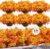 COLOPLAY 16 Bundles Artificial Mums for Outdoors