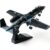A10 Warthog Fighter Jet Model Plane Toy, 1/72 Thunderbolt II Plastic Military Airplane Building Kit 43 Pieces Snap-fit Assembly Aircraft Model with Stand STEM Military Aircraft Gift for Adults Boys