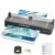 A3 Laminator Machine 355Mm/Min, 13 Inch Hot & Cold Thermal Laminating Set with 20 Pouches, Built-in Paper Trimmer