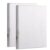 A3 Portfolio Binder 60 Pocket Double-Sided 2-Pack School Office Pink or Clear(Clear)