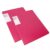 A3 Portfolio Binder Display Folder with 40 Clear Plastic Sleeves Pack of 2 Multicolor(Pink)