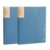 A3 Presentation Book 40 Pocket Portfolio Binder Clear Sleeves 2 Pcs Multicolor(Blue)