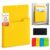 A4 Color-Coded Magnetic File Pocket Set Refrigerator Accordion Files