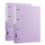 A4 Display Folders with Clear Sleeves, 2-Pack, 100 Sheets, Multicolor,(Purple)