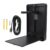 A4 Document Camera, 8 MP USB Document Camera with 4 LED Fill Lights, Magnetic Door, Detachable Auto Focus for Distance Learning, Remote Teaching, and Classroom