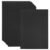 A4 Heavyweight Sturdy Paper Black Card Stock 50pcs for DIY Crafts