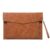 A4 Leather Document Bag, Large Capacity Business Briefcase, Waterproof