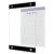 A4 Notice Board, Picture Frame, Glass Dry Erase Board for Wall, Double Layered Clear Glass Acrylic Dry Erase Board WhiteBoard, A4 Frame 8.3 x 13.6 Wall Gallery Poster Photo Frame