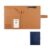 A4 PU Leather Portfolio Holder File Document Case Multi Pocket and Legal Pad for Business File folders