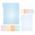 A5 A4 Colorful Plastic Paper Binder Dividers for Loose Leaf Notebook Organizers