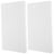 A5 Notebook Dividers PP Binder Tabs for Quick Reference White