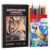 A5 Sketchbook Kit with 36 Colored Pencils, Spiral Pad, 5.8 x 8.3 in